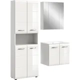 xonox.home Ice 3-tlg. Weiß Hochglanz