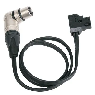 Anton Bauer PowerTap 9 inch (23 cm) cable PowerTap to right angle 4p XLR