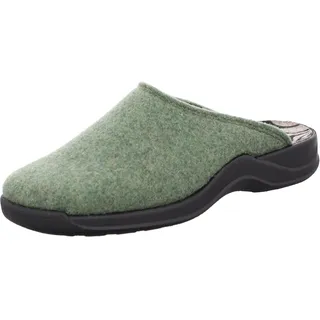 ROHDE Damen Pantoffeln Hausschuhe Filz Vaasa-D 2309, Größe:41 EU, Farbe:Grün