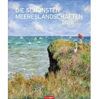 Weingarten Die schönsten Meereslandschaften Kalender 2026 von Gustave Courbet/