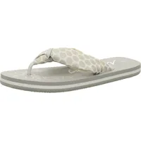 Mustang Bade Zehentrenner für Damen, grau, Größe 37 EU