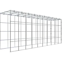 Gabiona C-Ring-Gabione-Anbaukorb Typ 4 40 x 100 x 20 cm Maschenw 10 x 10 cm
