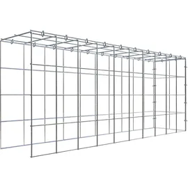 Gabiona C-Ring-Gabione-Anbaukorb Typ 4 40 x 100 x 20 cm Maschenw 10 x 10 cm