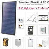 Solarbayer PremiumPlusAL Solarpaket 4 Biber Bruttofläche 11,44 m2 vertikal
