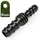 Bradas Steckverbinder 2,5 cm Schlauchverbinder schwarz