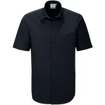 Hakro HAKRO® 1/2-Arm Hemd MIKRALINAR® Comfort schwarz, 4XL
