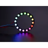 Adafruit NeoPixel Ring 16x 5050 RGBW LEDs Integrated Drivers Warm White ~3000K