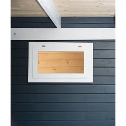 Wolff Finnhaus Einzel-Fenster weiß zum Öffnen 75,5 x 45,5 cm