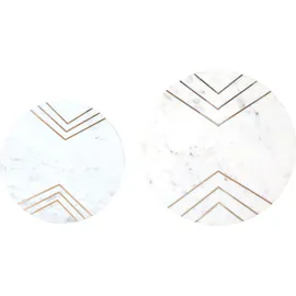 GUTMANN FACTORY Beistelltisch 2er Set ¦ weiß