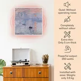 Klarstein Wonderwall Air Art Smart Infrarotheizung 60x60cm 350W Wand App Mehrfarbig