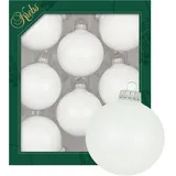 Krebs Glas Lauscha Weiß matt 7cm