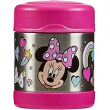 Thermos kids FUNTAINER Thermobehälter für Essen 300ml, Disney Minnie Maus - Edelstahl, absolut dicht, hält Speisen 5h heiß & 7h kalt, BPA-frei, ideal für Schule und Kita