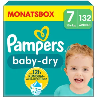 Pampers Baby-Dry 15+ kg 132 St.