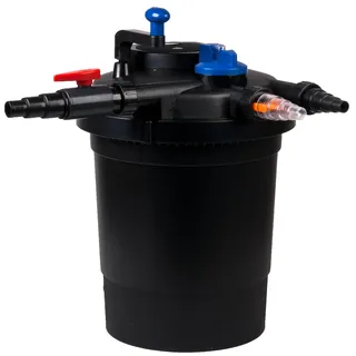 Wagner Green Druckfilter GPF-10000 mit integriertem UVC Gerät für Teiche bis 12.000 Liter für Fischteiche (GPF-10000)