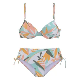 SUNSEEKER Bügel-Bikini Damen Gelb/Weiß 42 Cup B