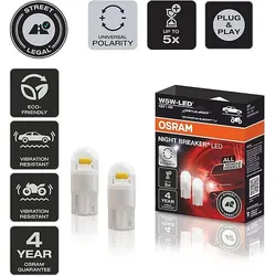 Osram LEDriving® Night Breaker LED GEN2 12V 1W W2.1x9.5d W5W