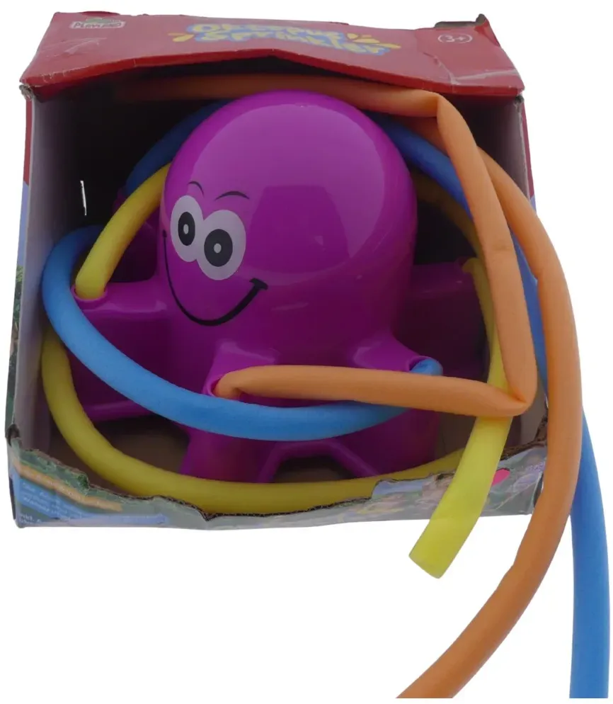 Oktopus Wassersprüher rosa Kinder Wasser Sprinkler Rasen Zerstäuber Sommer Ga...