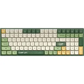 iQunix F97 Camping Wireless Gaming Tastatur MX Brown DE