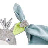 HABA 2011911001 - Schnullertier Esel Elwood, Plüschtier, Schnullerhalter, 26 cm