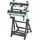 Holzstar Arbeitstisch Aluminium 100 cm Silber