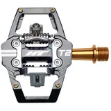 HT Components Enduro T2 Titanium Pedale - Black - One Size