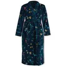 Pip Studio Bademantel Les Fleurs dunkelblau XXL