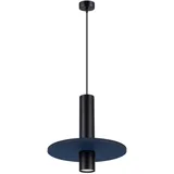 Sollux Lighting Pelta 1 1-flg. 30 cm Schwarz/Blau
