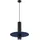 Sollux Lighting Pelta 1 1-flg. 30 cm Schwarz/Blau