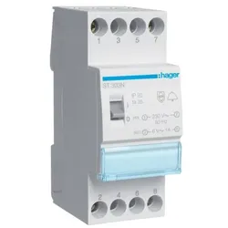 Hager Transformator ST303N 8VA 230/8V mit Schalter