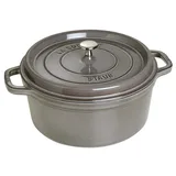 Staub Cocotte 28 cm rund graphitgrau