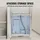 Vevor Edelstahl Waschbecken 41 x 33 x 22 cm