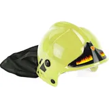 Feuerwehr-Helm gelb für Kinder KW 54-62 cm verstellbar Kostüm-Zubehör Fasching Karneval