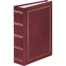 Hama London bordeaux 9x13 200 Fotos Einsteck-Album 7169