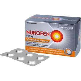 RECKITT Nurofen 200 mg Schmelztabletten Lemon 48 St.