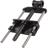 TIOMIOSEA 7 Zoll Schraubstock, Holzschraubstock Schraubstock für Schreiner,Vorderzange für Hobelbank,Tischklemme Metallschraubstock Clip,Holzspanner Hochleistungs-Tischbank