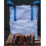 Brennholz-Mix aus Eiche und Buche | 4 Big Bags von 1,0 SRM | Kaminholz