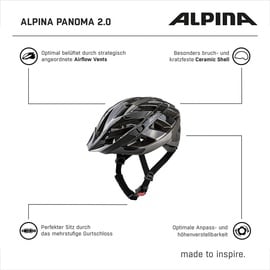 Alpina Panoma 2.0 56-59 cm black/anthracite 2020