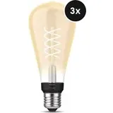 Philips Hue White E27 Filament Giant Edison 3er-Set