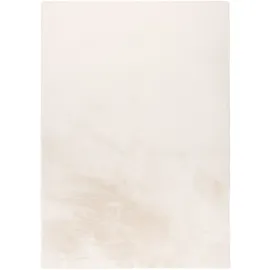 Kayoom Hochflor-Teppich KAYOOM "Emperor 525", elfenbein, B:80cm H:23mm L:150cm, Polyester, Teppiche, weicher Hochflor, Fell Haptik, Wohnzimmer