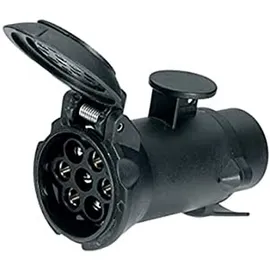 Hella Adapter, Steckdose - 12V - von 7-polig auf 13-polig - Länge: 101mm