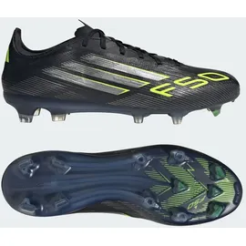 adidas F50 Pro FG - Core Black / Iron / Lucid Lemon 39 1/3
