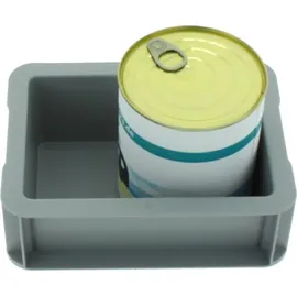Eurobox-System Box 20 x 15 x 7 cm 15-tlg. grau