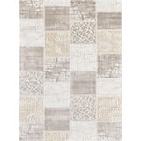 Sanat Harmony 3202 Kurzflorteppich 80 x 150 cm beige