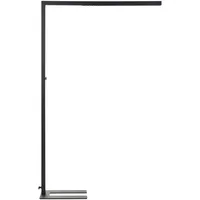 Beliani Stehlampe, SAGITTA mit Dimmer Metall Schwarz 194 cm