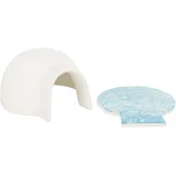 Trixie Iglu mit Kühlplatte 13 x 9 x 15 cm weiß