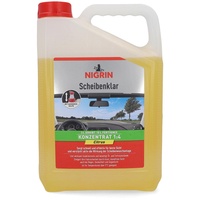 Nigrin Scheibenklar Konzentrat 1:4, Liter, Citrus, 3 Liter, gelb