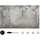 vidaXL Magnettafel Wandmontage Glas 100 x 60 cm Grau