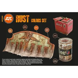 AK Interactive Acrylfarbe Rust and Abandoned 6x17ml