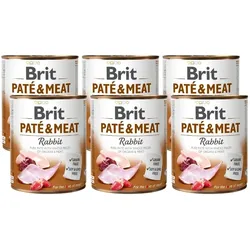 BRIT PATE & MEAT RABBIT 6x800g