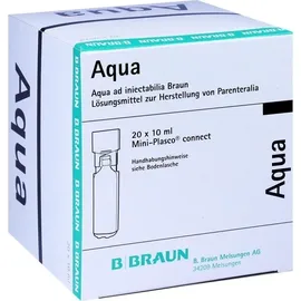 B. Braun Aqua AD Injectabilia Miniplasco connect
